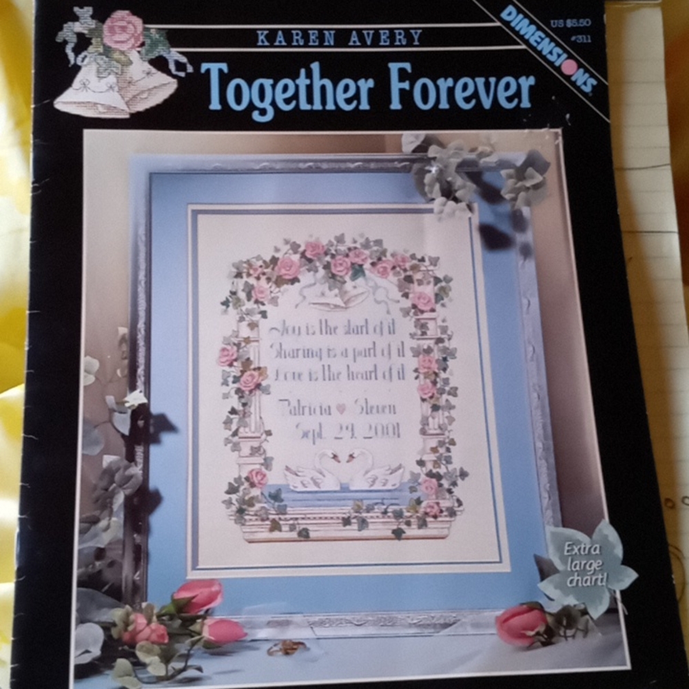 Together Forever Cross Stitch, used